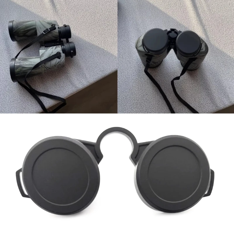 Binocular/Monocular Objective Lens Caps Internal Diameter 52mm-55mm/61mm-63mm Protective Lens Caps For Optical Devices B03E