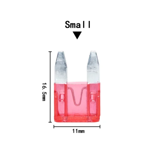 Micro Mini Small Medium Micro2 Trucks Motorcycles Fuse 2A 3A 5A 7.5A 10A 15A 20A 25A 30A 35A 40A 50A Blade Fuse