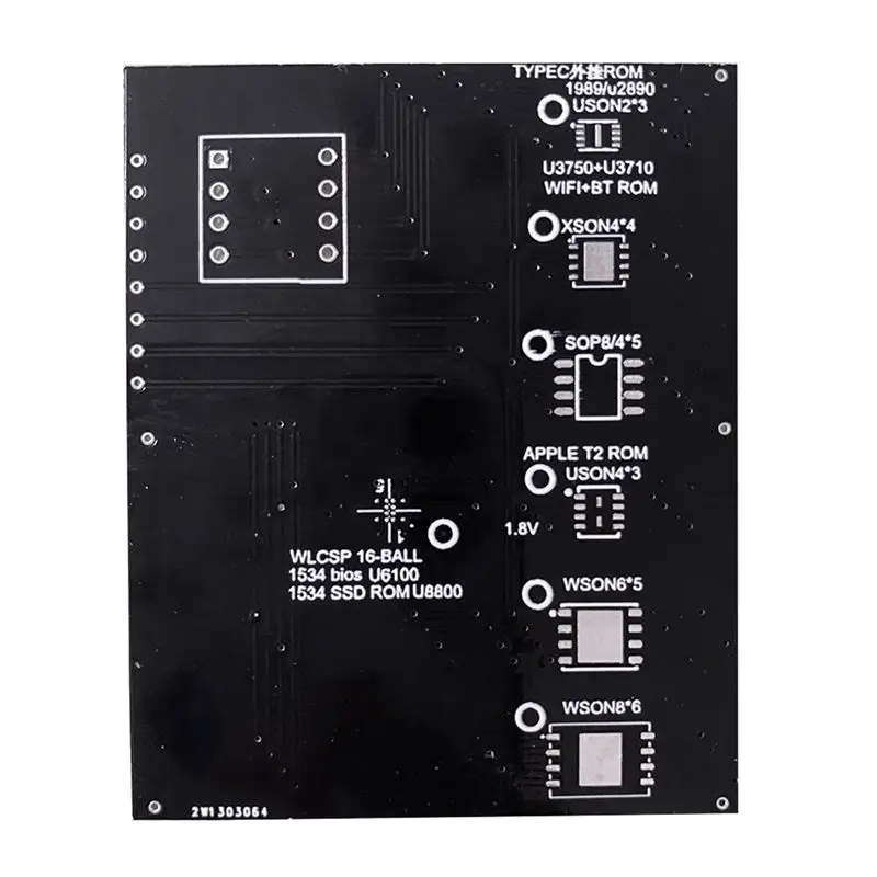

Новый технологический чип T2, разъем для чтения и записи биоса для Air T2 SSD Rom Typec Rom Holder