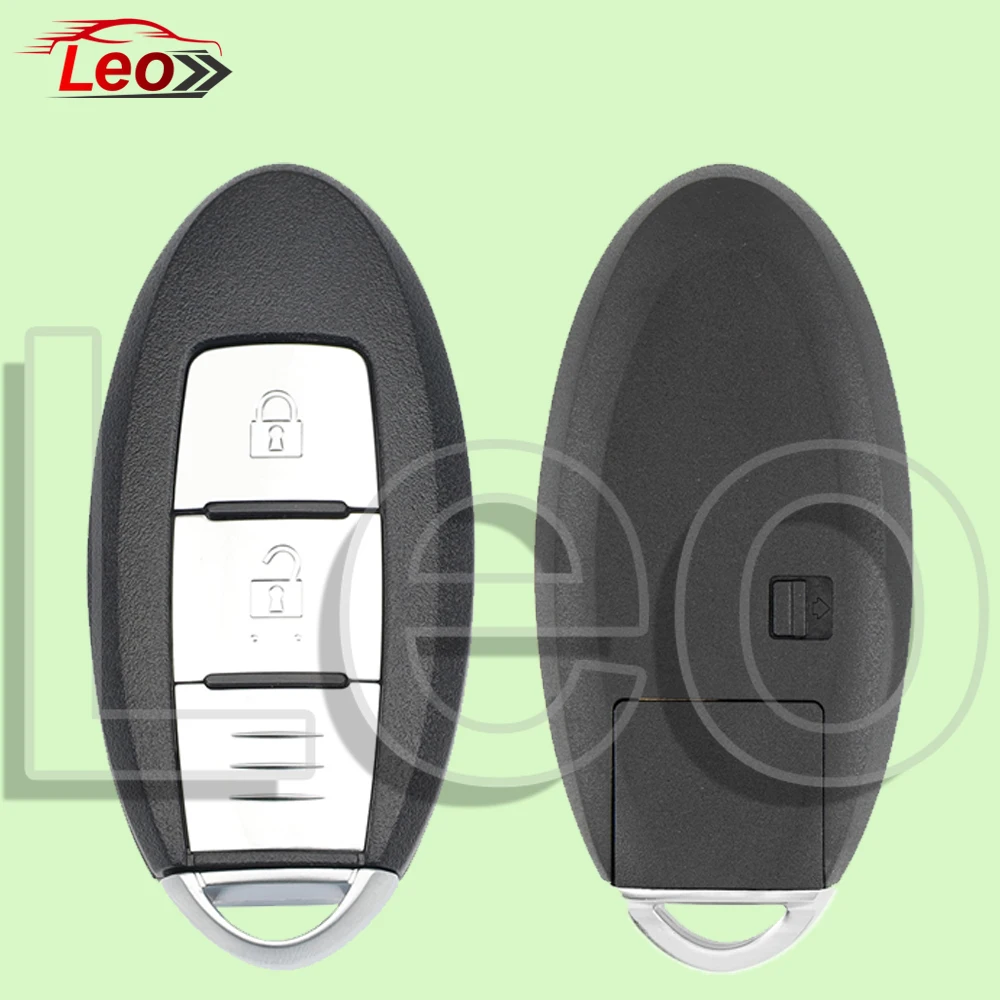 Leo fcc: kr5s180144106 433mhz id: 4a-chip chave remota inteligente do carro mundial 2/3/4/5 botões para nissan X-TRAIL 2014 2015 2016 2017 2018