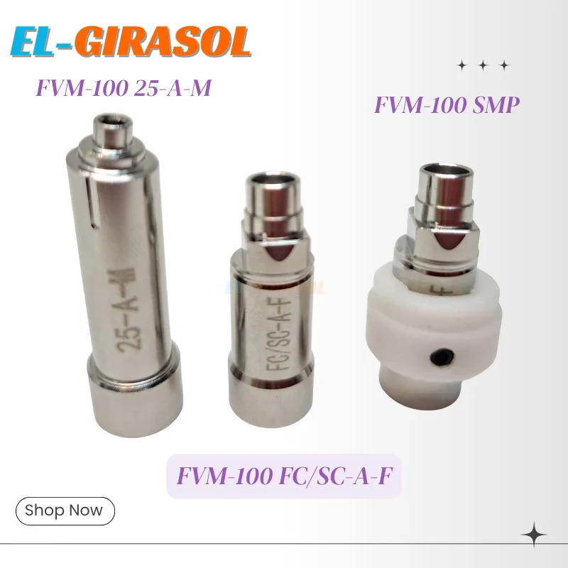 Adaptateur de sonde d'inspection à fibre optique FVM100, adaptateur de connecteur de microscope à fibre pour SC FC SMP 25-A-M