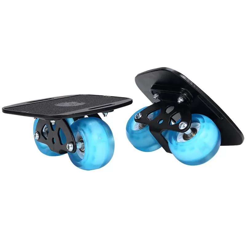 Mini Drift Roller para skate, antiderrapante Skate Board, Estrada Drift Patins Placa, Peixe Short Board, 1 par