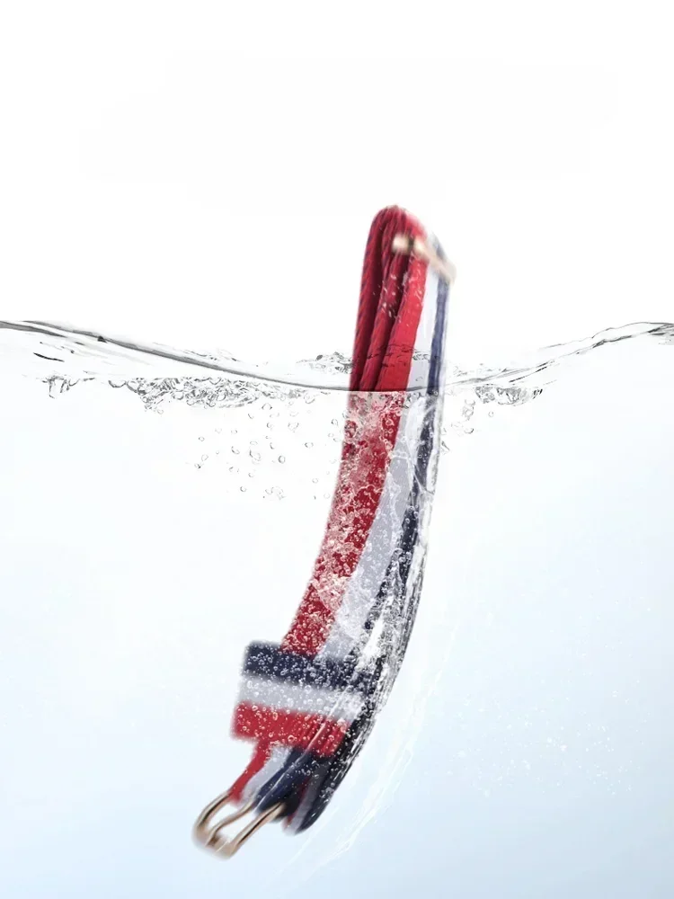 Ремешок из дышащего нейлона для мужских и женских наручных часов