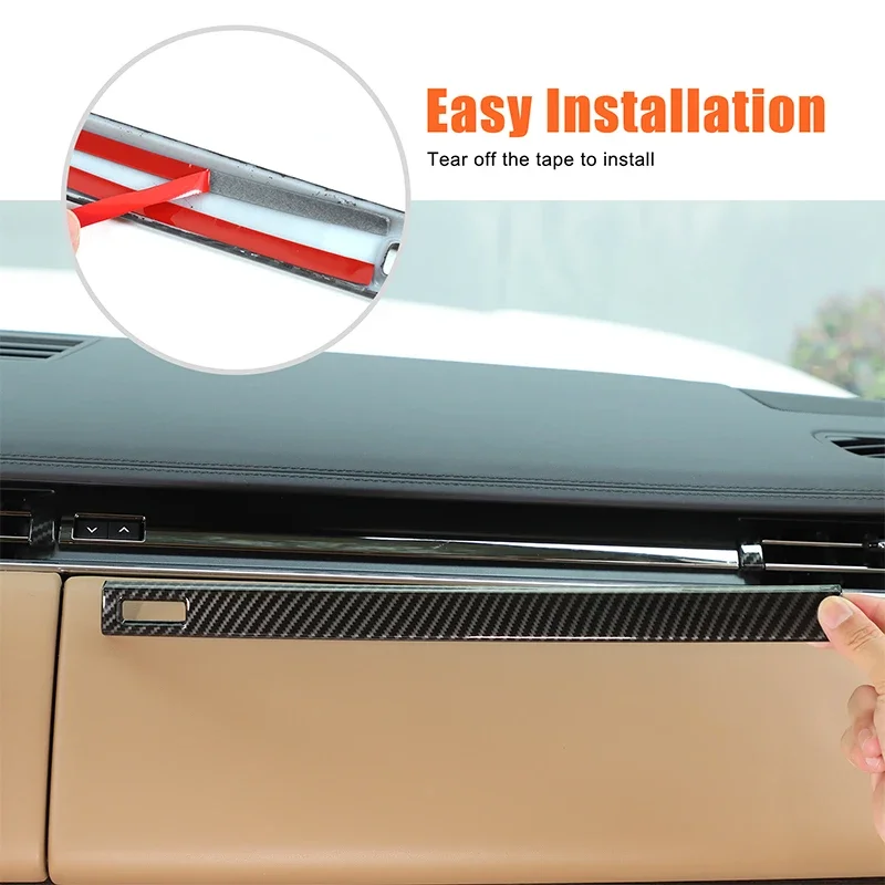 

Для Land Rover Range Rover Vogue/Sport 2023-2025 приборная панель автомобиля вентиляционное отверстие боковая отделка ABS углеродное волокно автомобильные аксессуары