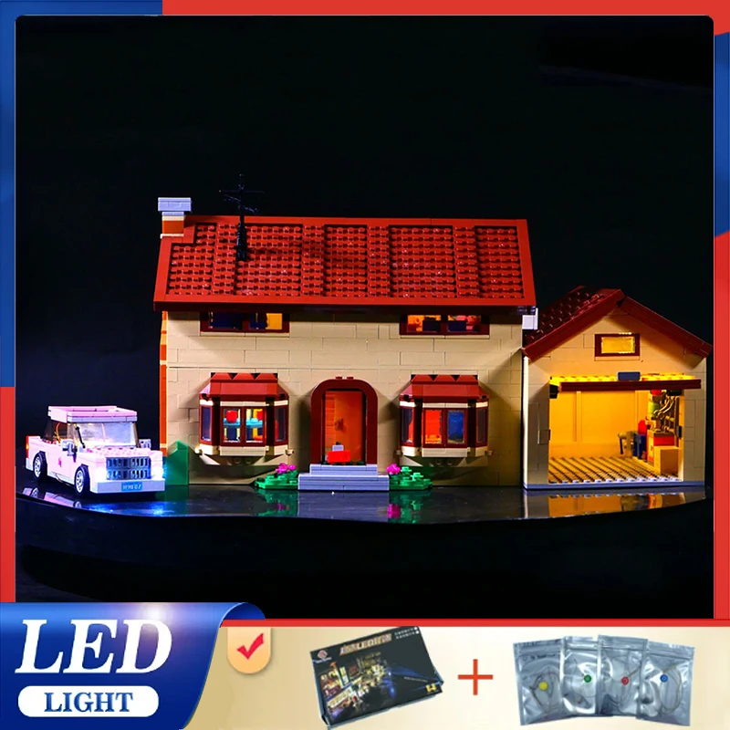 Custom-fit Premium DIY Led Light Kit For Lego 71006 House (Only Led Light,Without Blocks Model) Highlight Your Favorite Builds