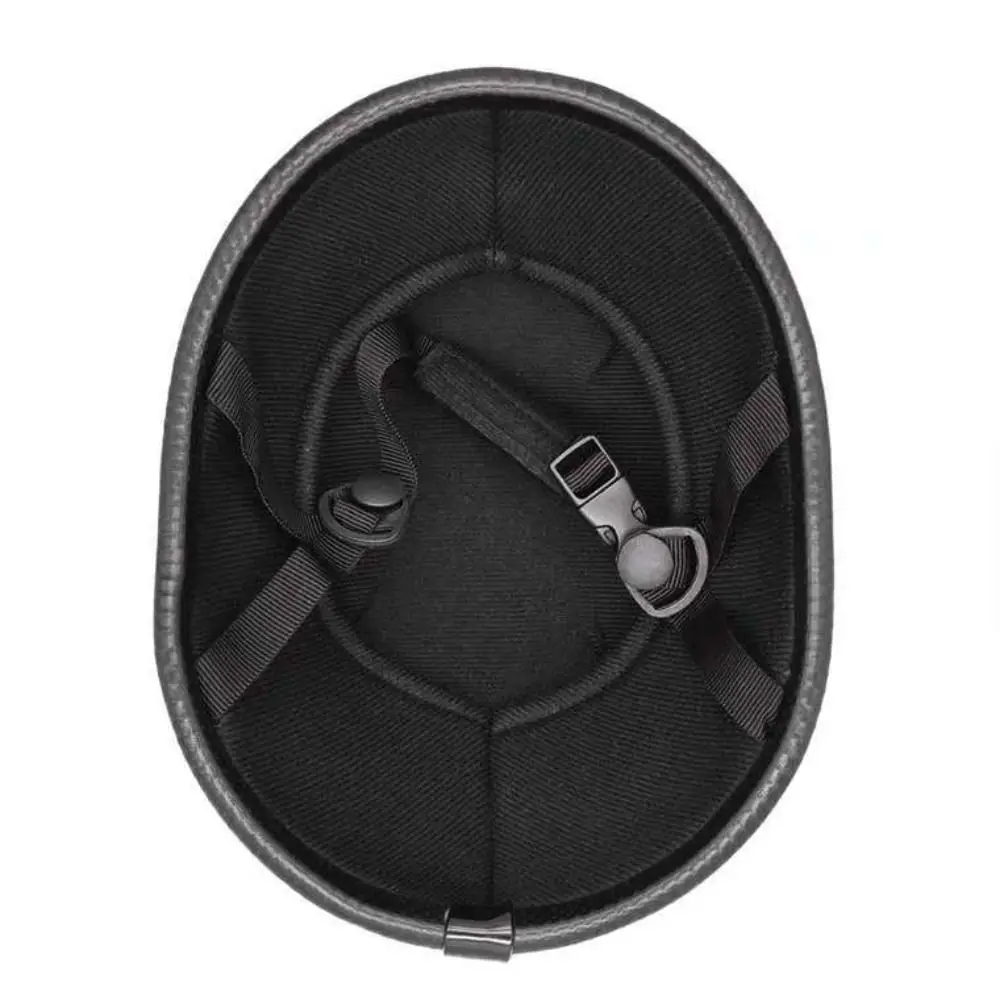 durable light Half face helmet comfortable ventilation Motorcycle Helmet Uniform size ABS Cycling Safety Helmet Male/Female view 3