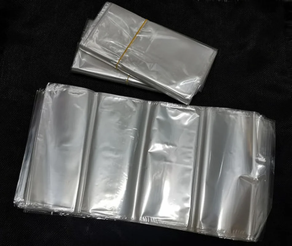 100pcs Plastic Shrink Film For Package Box AirPods 3 2 1 Pro Air Pods GEN Wrap Around Close the Packing Boxes Sticker