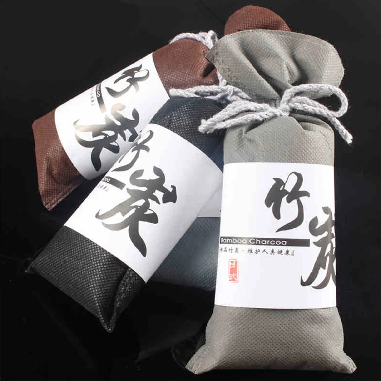 Bamboo Charcoal Deodorization Bag Bamboo Charcoal Odor Adsorption Bag for Car Automobile Vehicle Uses