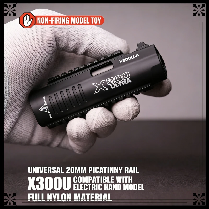 

Нейлоновый 20-мм крепежный фонарь-стробоскоп для пистолета 2026 - модель X300U/X400 для страйкбола и охоты, подвесной фонарь с высокой видимостью