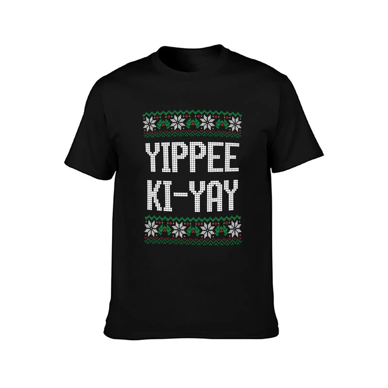Yippee Ki-Yay T-Shirt graphic t shirts for man T-Shirt