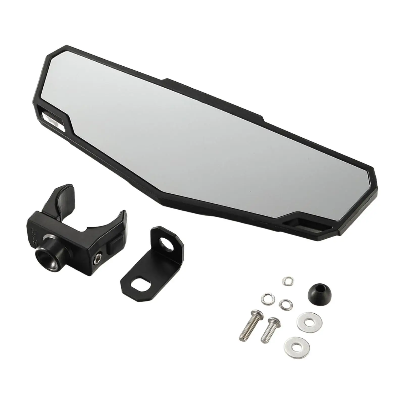 

UTV Mirror Replace Accessories Easy to Use for 3cm to 4.5cm Round Roll Cage Wear Resistant Center Mirror