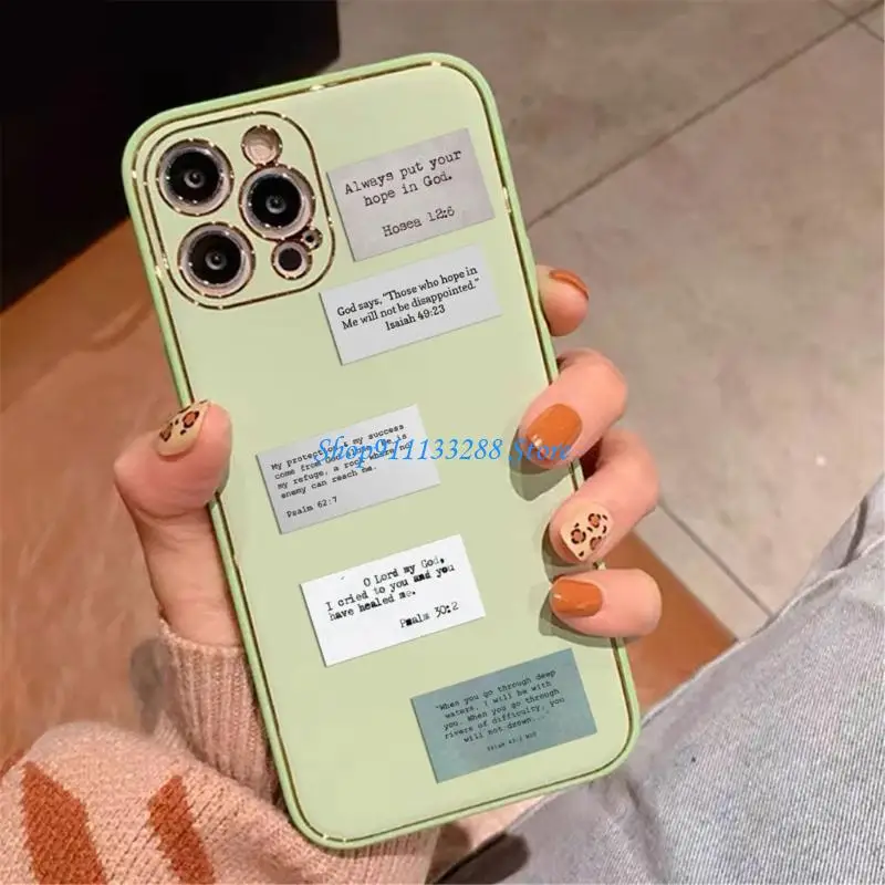 G88D 60Counts Bible Verses Sticker Cartoon Aesthetic Sticker for Journal Laptop Phone