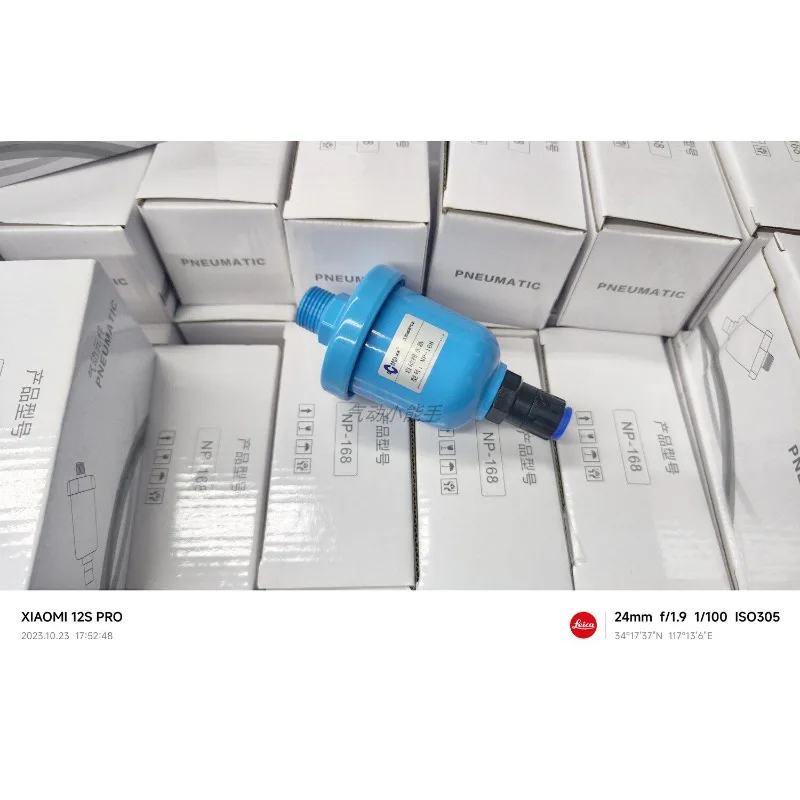 Compressed Air, Air Storage Tanks, Air Filtration, Automatic Drain NP-168