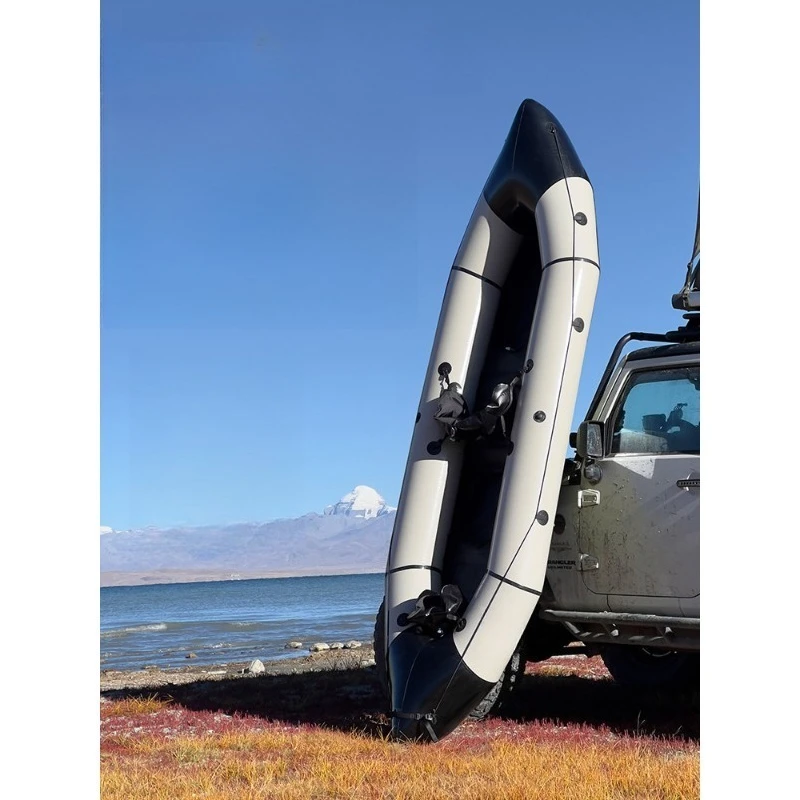 

Kayak Inflatable Boat Tandem Fishing Boat Rubber Boat 330cm