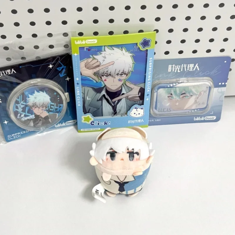 Oryginalny Link Click 8,5 cm Anime Urocza Pluszowa Lalka Plecak Zawieszka Zabawka Kolekcjonerska Figurka Kolekcjonerski Wieszak dla Fanów