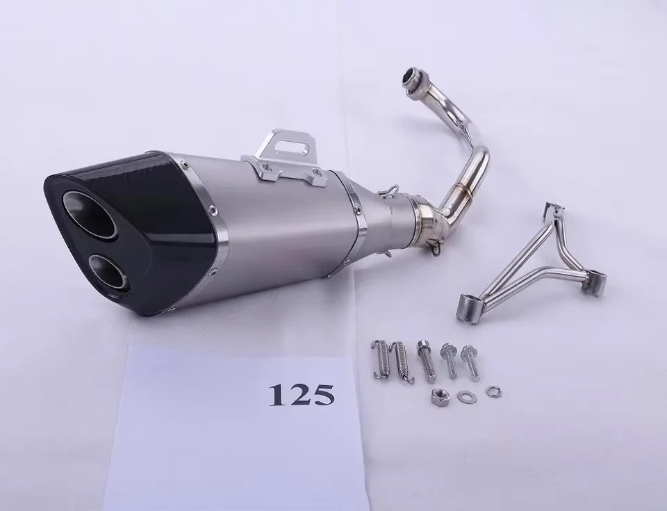 High Performance After Market Race Exhaust Pipe System Titanium Motorcycle Exhaust Pipe for 1000cc Supersport Bike, Racing Parts