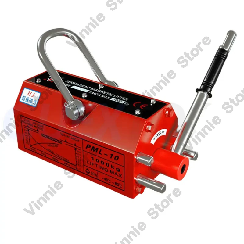 

Магнитный подъемник 100-200 кг, тяговое усилие 2.5, с коэффициентом безопасности, неодимовый и стальной подъемный магнит, магниты для подъема грузов