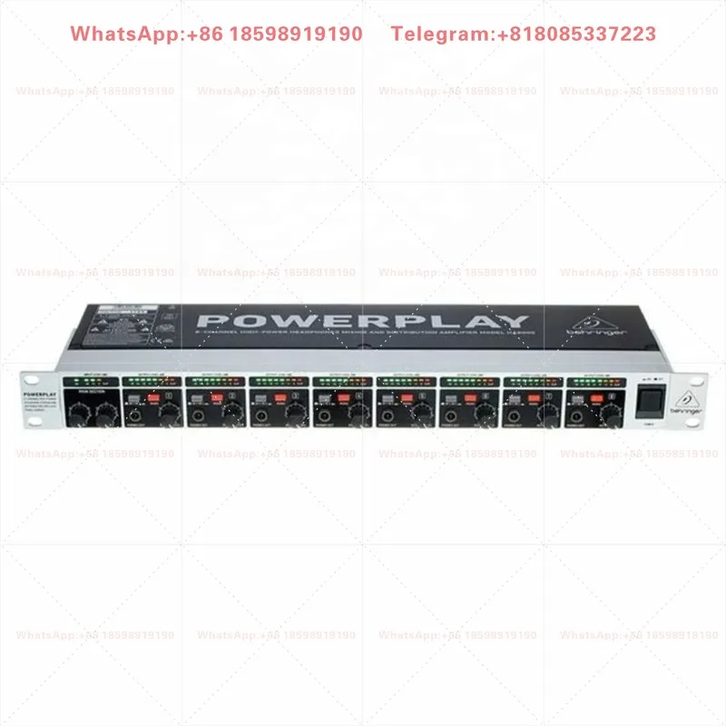 Hot Selling Behringer HA8000 V2 Headphone Amplifier System - Professional Audio Equipment for Stage Performances