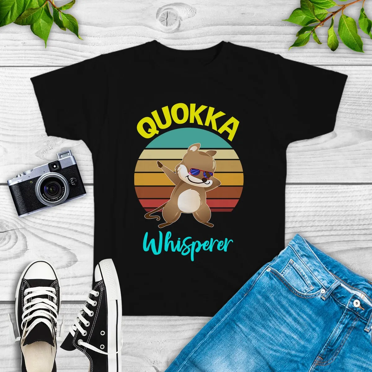 Quokka Whisperer T Shirt Cute Sweat Gift Funny Lover Gifts Australia Clothes