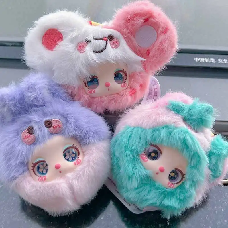 Lilila Garden Tea Party Mini peluche scatola cieca serie morbido e confortevole al tatto bambola zaino ciondolo giocattoli scatola misteriosa regali a sorpresa