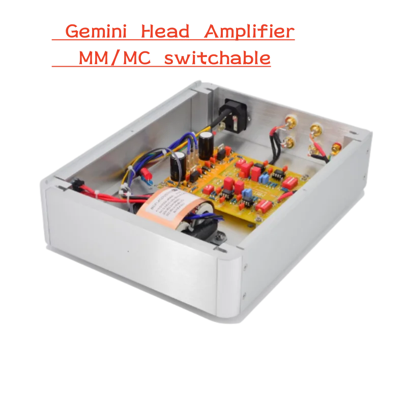 

New Gemini Vocal Head Amplifier MM/MC Switchable Playback Machine RIAA