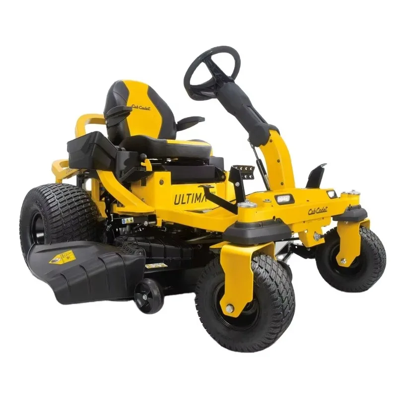 CE Approved zero Turn Grass Cutting Machine Lawn Mower Tractor Garden Riding Lawn Mower with Steering Wheel