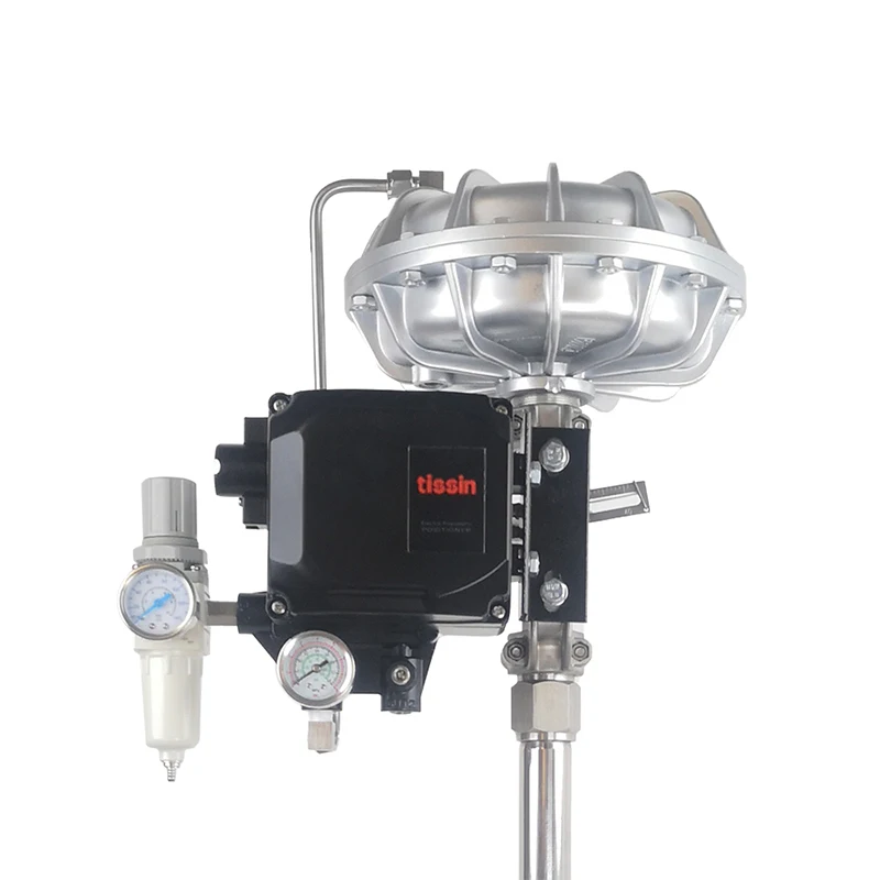 Tissin TS600L Mechanical valve positioner E/P Electric-Pmeumatic TS600L21S0  Normal temperature Linear 4-20mA Aluminum die cast