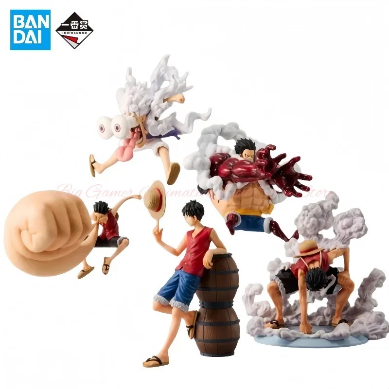 

【In-stock】BANDAI Ichiban Kuji One Piece 25th Anniversary Monkey D. Luffy Gear 2-5 Anime Character Model Toy