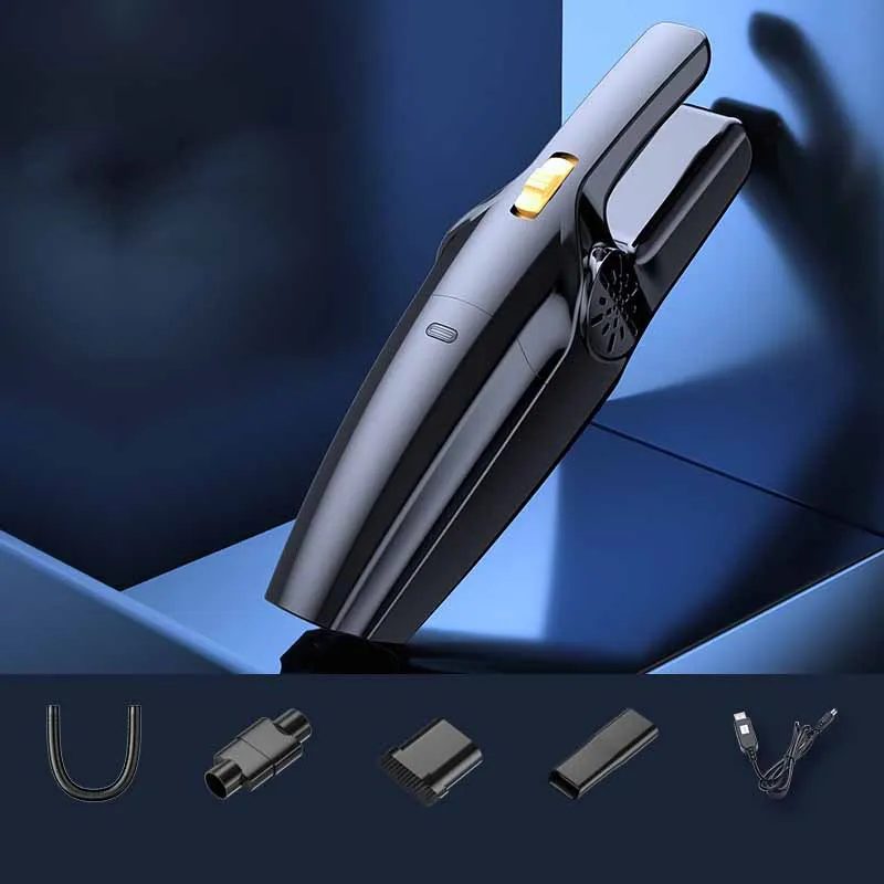 

Ручной автомобильный пылесос, мощное всасывание, портативный пылесборник