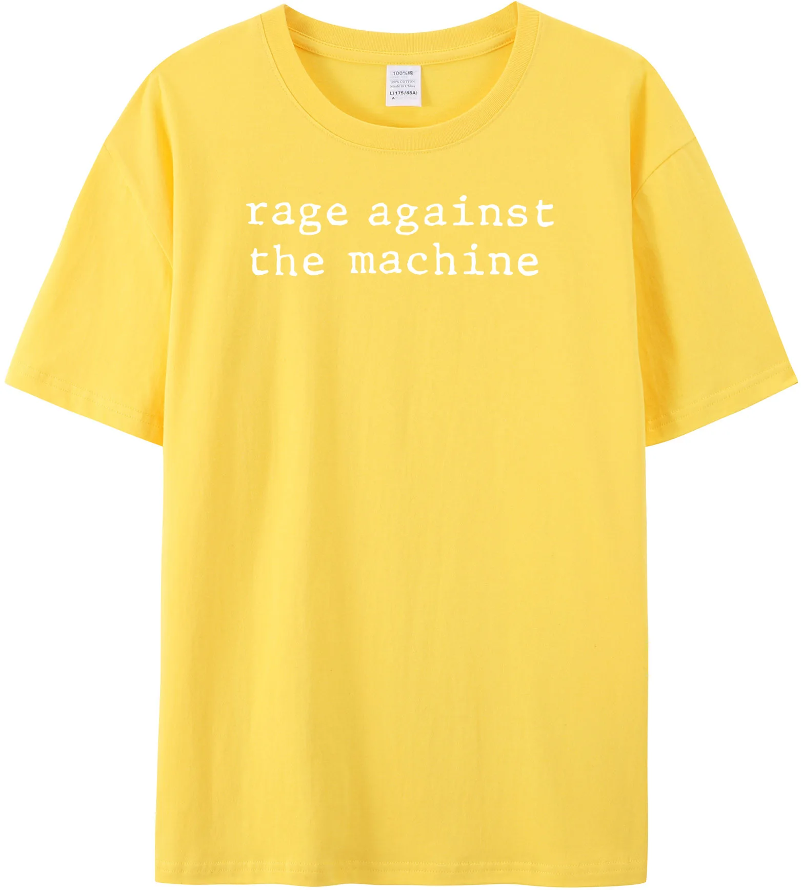 الغضب ضد الآلة. تي شيرت RATM Rap Metal Rock Lovers Hispter Streetwear Premium Summer