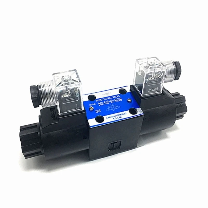 For Hydraulic Solenoid Reversing Valve, Three-position Four-way Hydraulic Solenoid Valve, Single and Double Head Hydraulic Valve