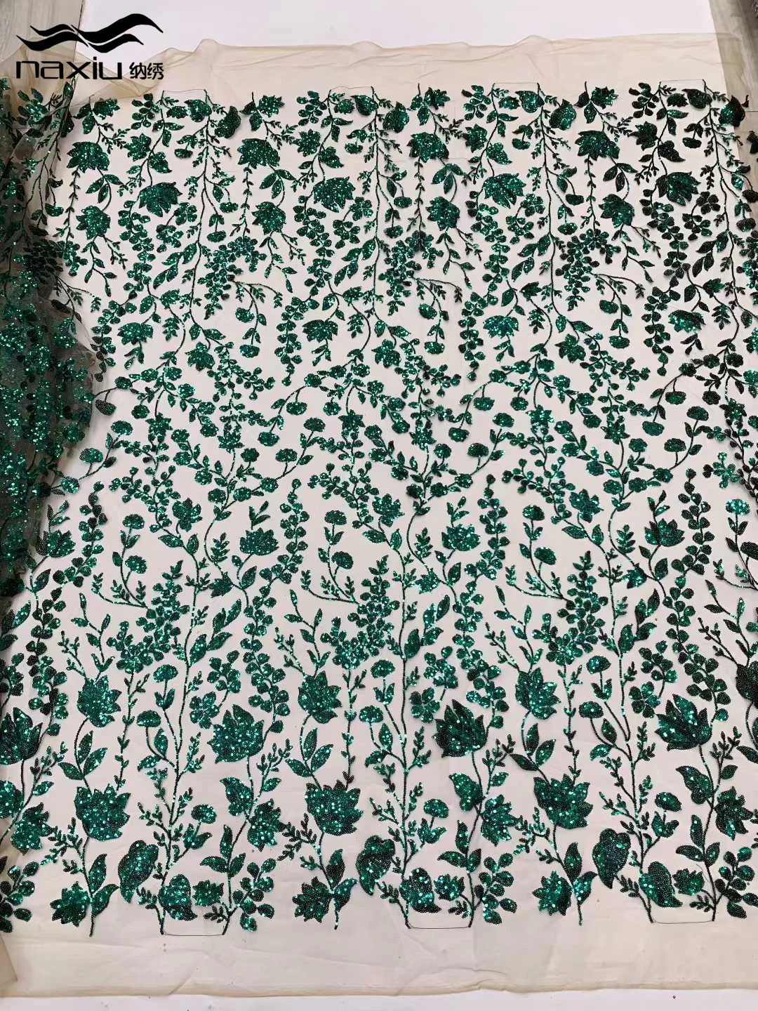 

Madison African Tulle Lace Fabric French Tulle Lace Luxury High Quality Lace Nigerian Sequins Fabric For Women Wedding