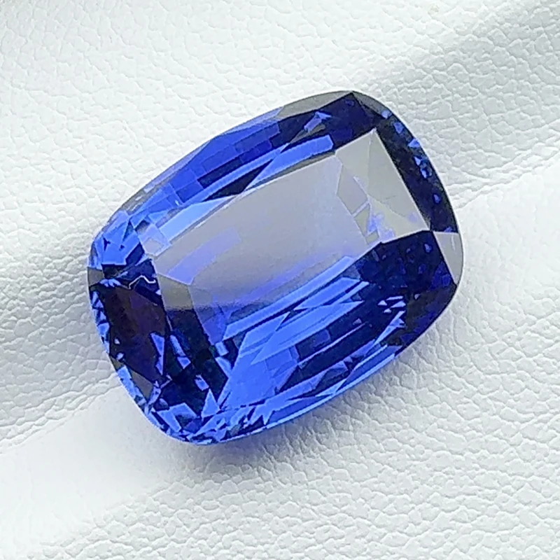 Lab Grown Sapphire Royal Blue Color Cushion Cut 12x16mm 15.6ct Gemstones for DIY Jewelry Making Rings with AGL Certificate