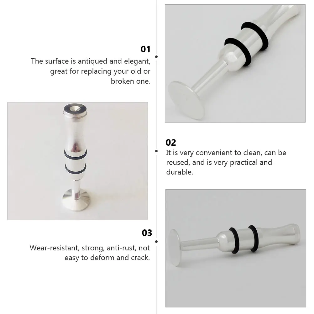 

Brass Mouthpiece Practice Device for Saxophone Trumpet Beginners Wear Resistance Anti Rust Musical Instrument Tool Horn