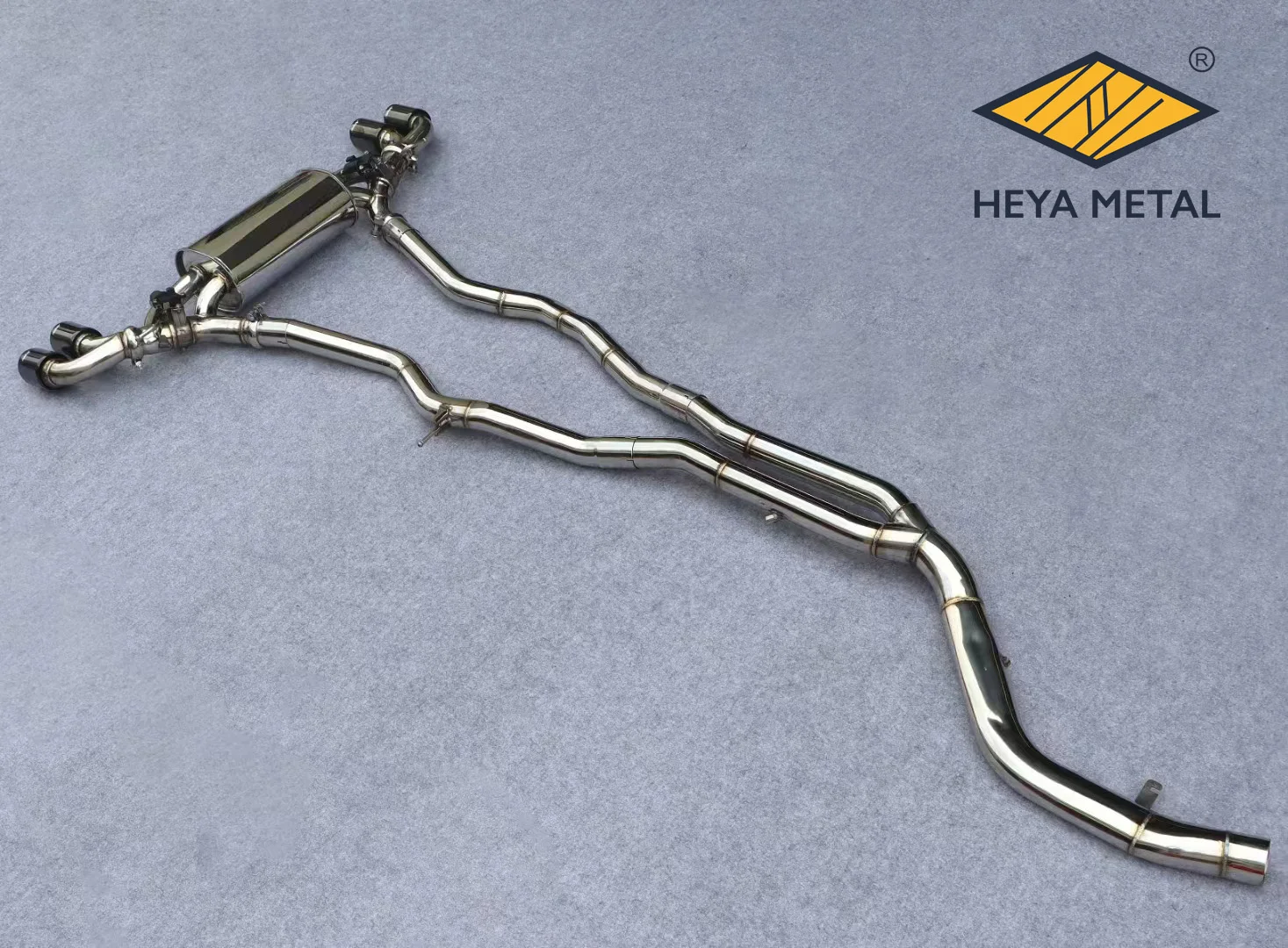 2.0T Z4 Stainless Steel Racing Exhaust Catback System Titanium Car Exhaust Pipe Polished Coupe Min. Order 1 Piece Customized