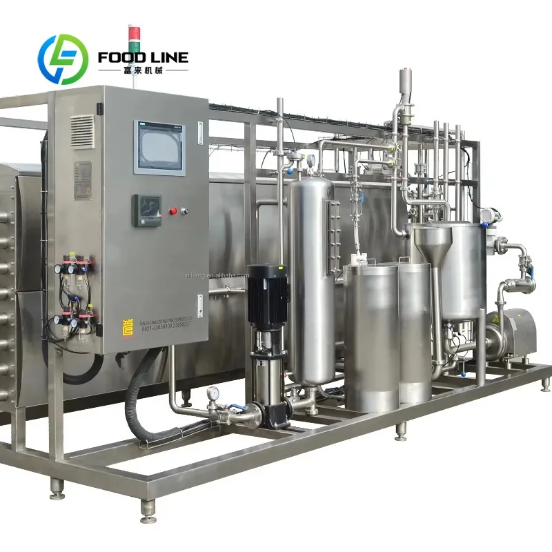 

Customized size Pasteurizer Homogenizer Pasteurization Milk Production Line Milk Processing Plant