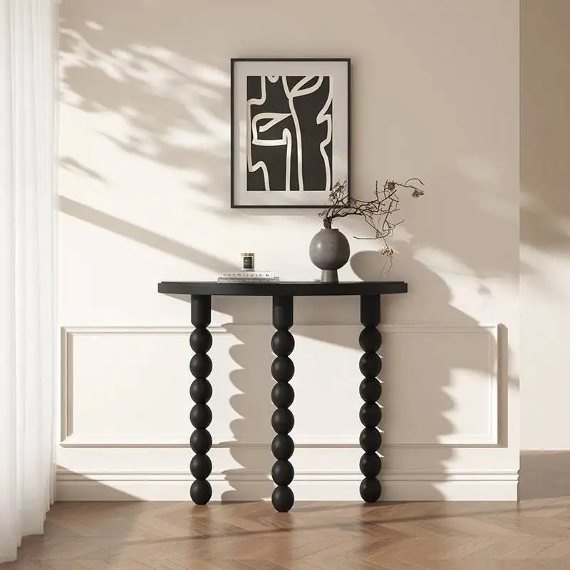 عالية الجودة الفاخرة المدخل الأصالة الحديثة العصرية وحدة التحكم الجدول فريد منتصف القرن الخشب مدخل صالون أثاث غرفة المعيشة #4