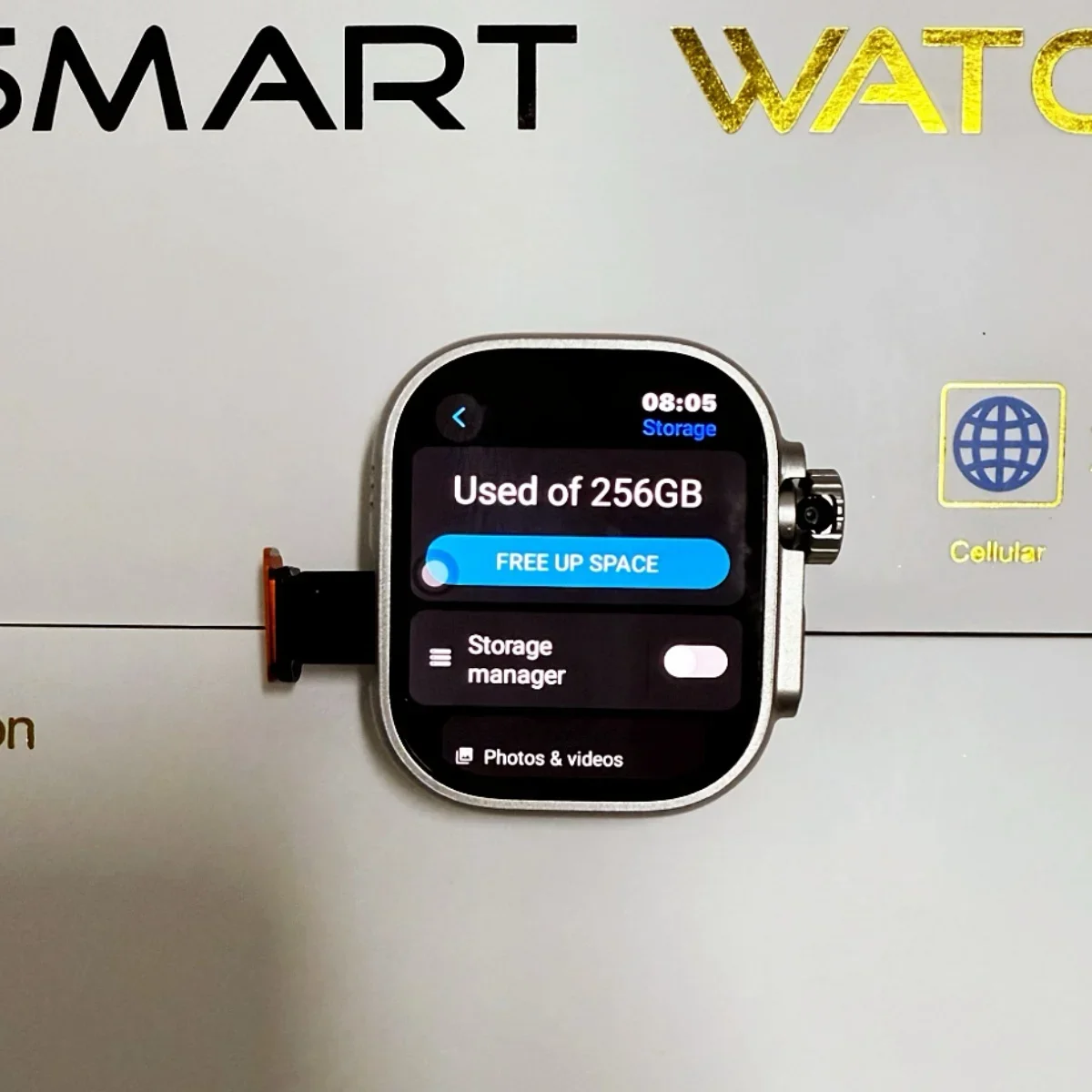 2025 ساعة ذكية DW100 جديدة S10 Ultra 3 أندرويد 10.0 180 °   كاميرا ضغط الدم الدوارة GPS WIFI 2.29 بوصة Amoled Smartwatch 256GB