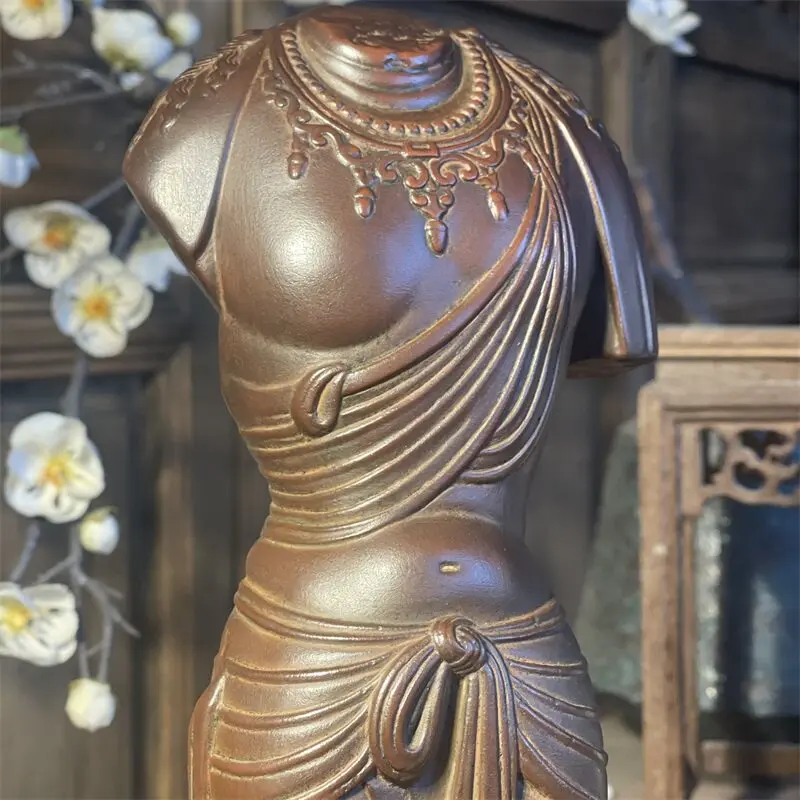 Replica of The Broken-Shouldered Bodhisattva From The Stele Forest Museum - Eastern Venus Home Art Zen Decorative Piece
