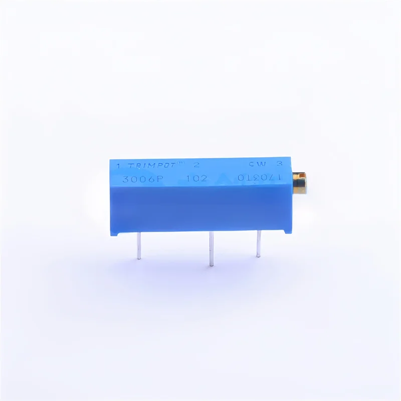 5PCS  3006P-1-102LF 3006P-1-103LF  3006P-1-104LF  3006P-1-105LF  plug-in-3P,6.4x4.8mm  Adjustable resistor/potentiometer