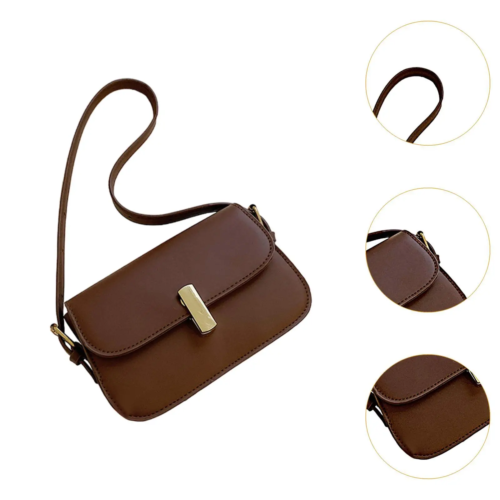 Women Shoulder Bag Handbag Satchel Tote Bag for Shopping Commuting Summer Street image 5
