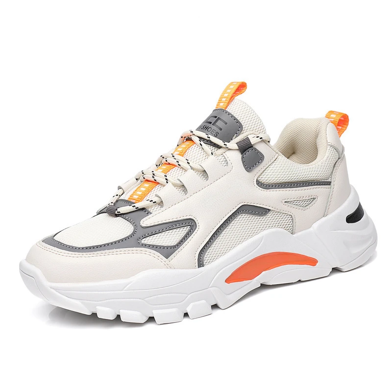 รองเท้าบุรุษ2023ฤดูใบไม้ผลิ/ฤดูร้อนรองเท้าวิ่งนุ่มสบายลำลองสำหรับเล่นกีฬารองเท้าคุณพ่อรองเท้าแฟชั่นอเนกประสงค์