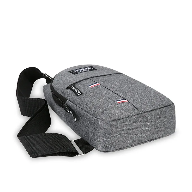 Men's Chest Bag Crossbody Bag Outdoor Sports Leisure Fashion Small Shoulder Bag image 6