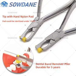 Outil de retrait de bande orthodontique dentaire, pince à bande orthodontique, pince à dentiste, outil de retrait