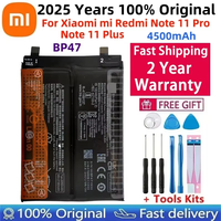 2025 Years 100% Orginal BP47 4500mAh Battery For Xiaomi Mi Redmi Note 11 Pro Note11+ Note 11 Plus Phone Replacement Batteries