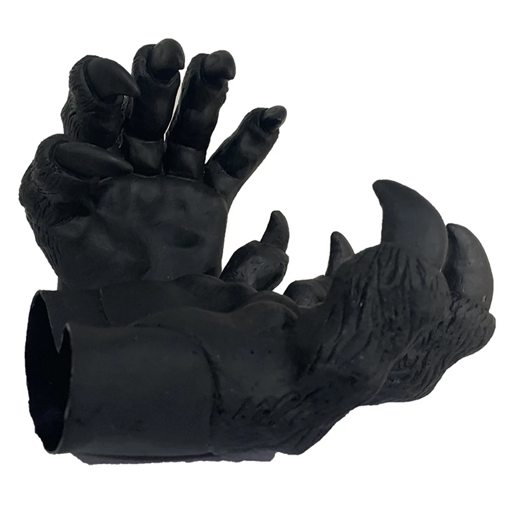 Halloween Animal Claw Latex Gloves Werewolf Wolf Bear Monster Paw Cosplay Easter Costume Accessories Carnival  Party Adults Prop