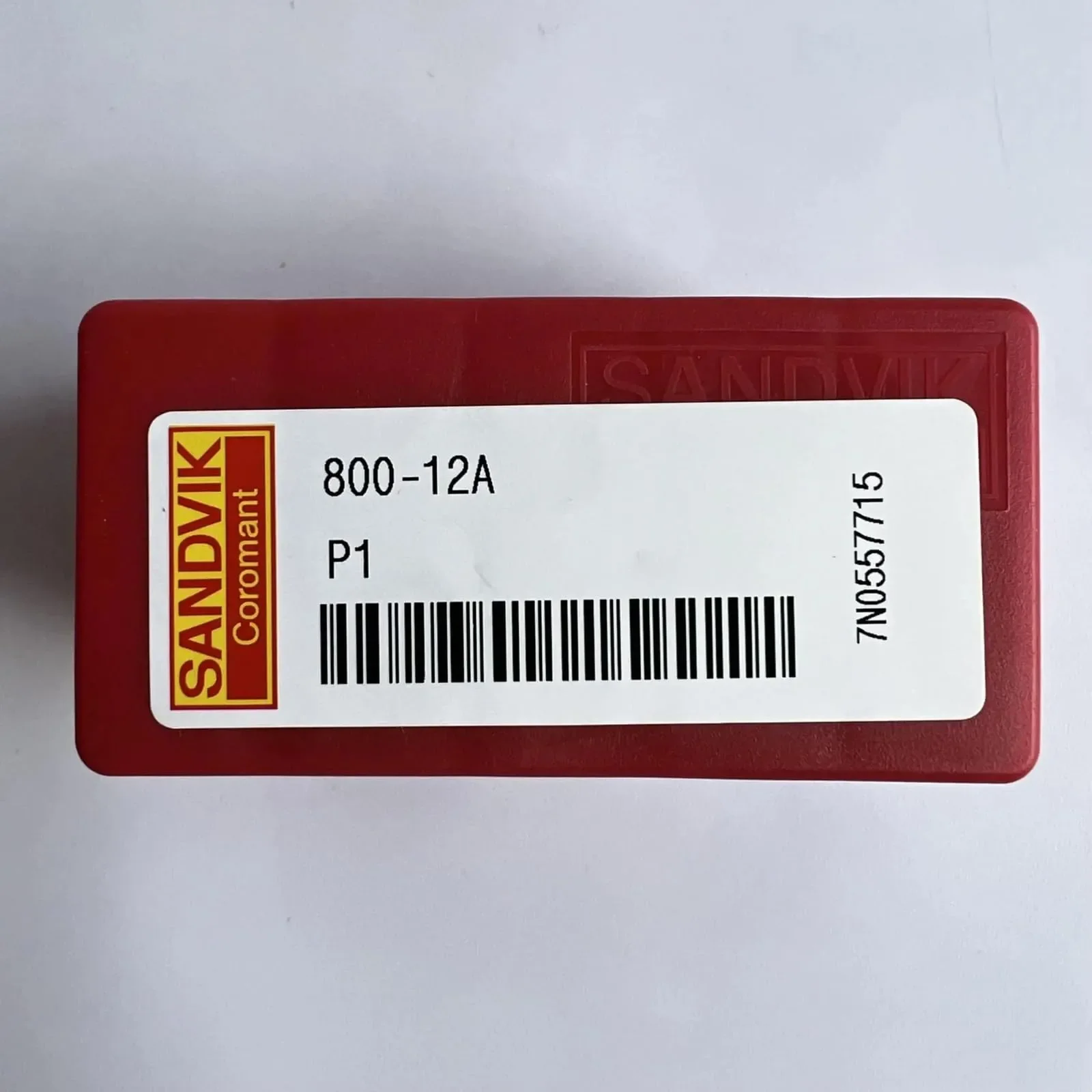 

Original SANDVIK / 800-12A P1 / Hard alloy CNC Blade 5 Pcs