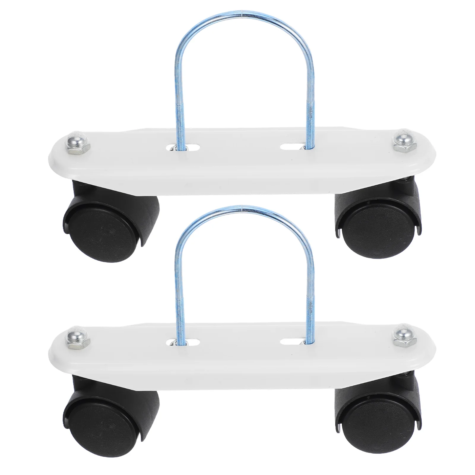 

U-Shaped Heater Caster Bracket Replacement For Oil Filled Radiator Mobile Swivel Wheels Nonslip Base Electric Heater