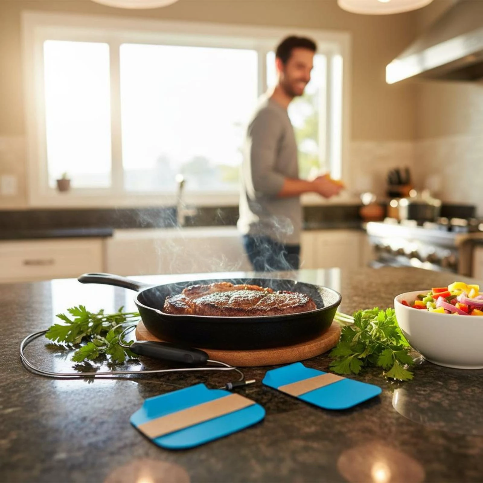 Adjustable Angle Spatula 7 Positions PPSU Scraper Angled Kitchen Scraper Long-Lasting Multi-Function Turner Easy to Clean