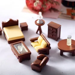 1: 12 Mini Doll House Simulation Simplified Chinese Furniture Series Pocket Home Decoration Micro Landscape Model Props